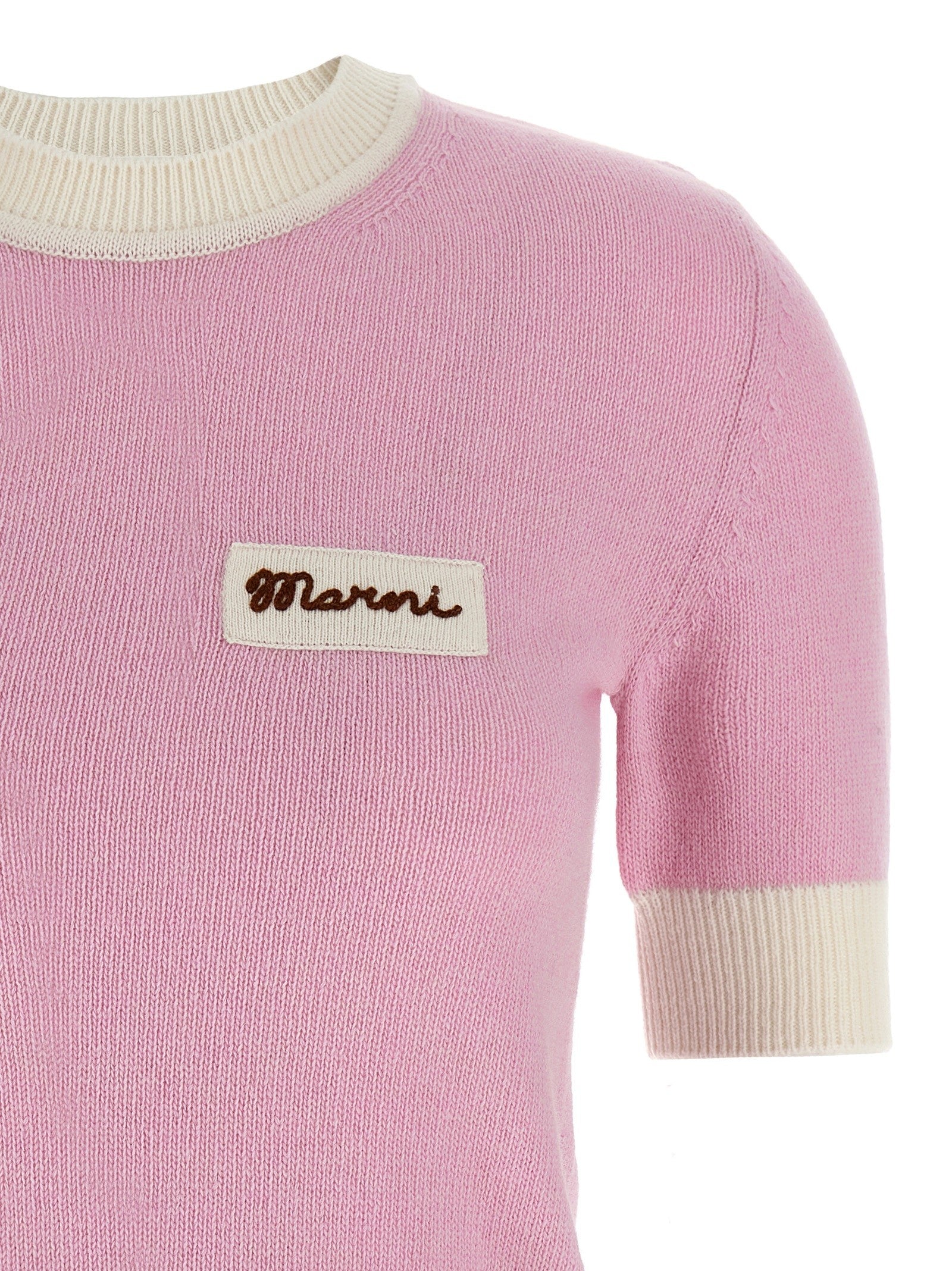 Marni Cropped Sweater Blue