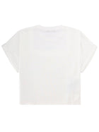 Balmain Women's Cropped Shirt White, view 2