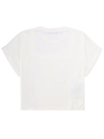 Balmain Women's Cropped Shirt White
