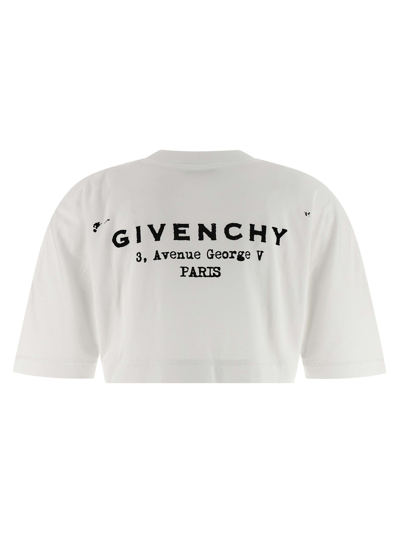 Givenchy Cropped Shirt White