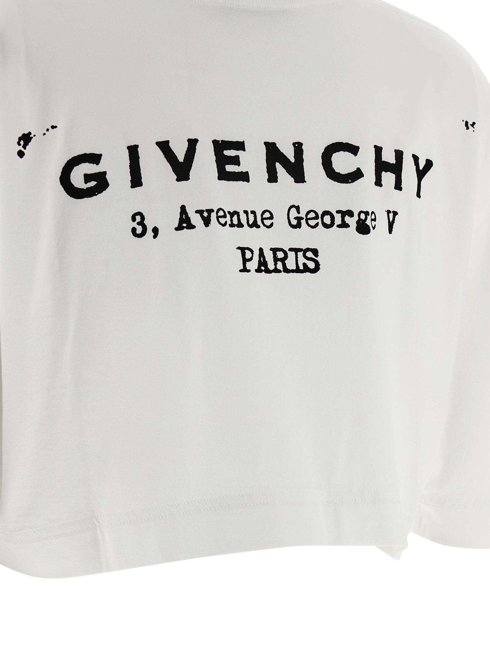 Givenchy Cropped Shirt White