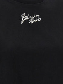 Balmain Cropped Shirt Black