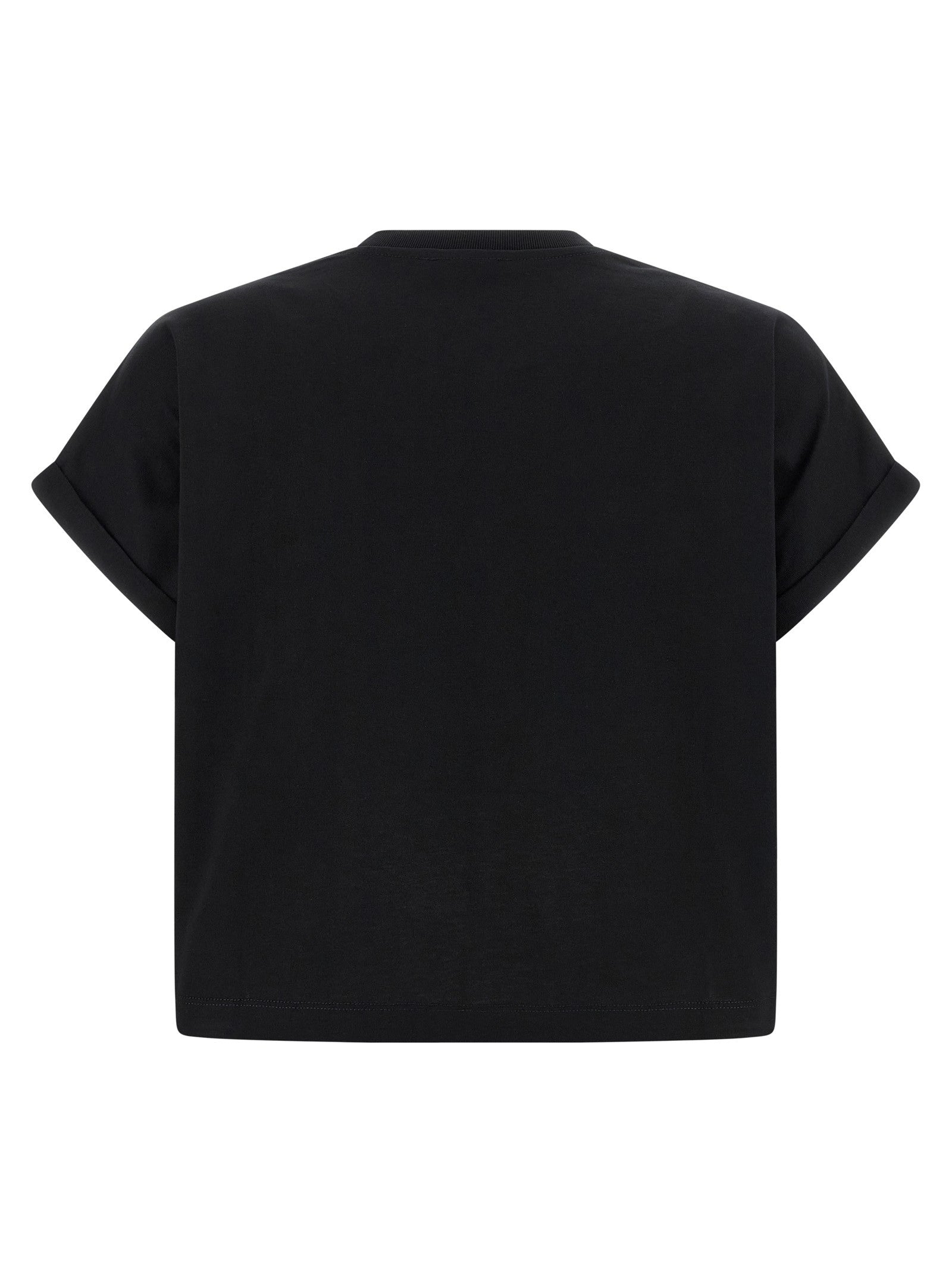 Balmain Cropped Shirt Black