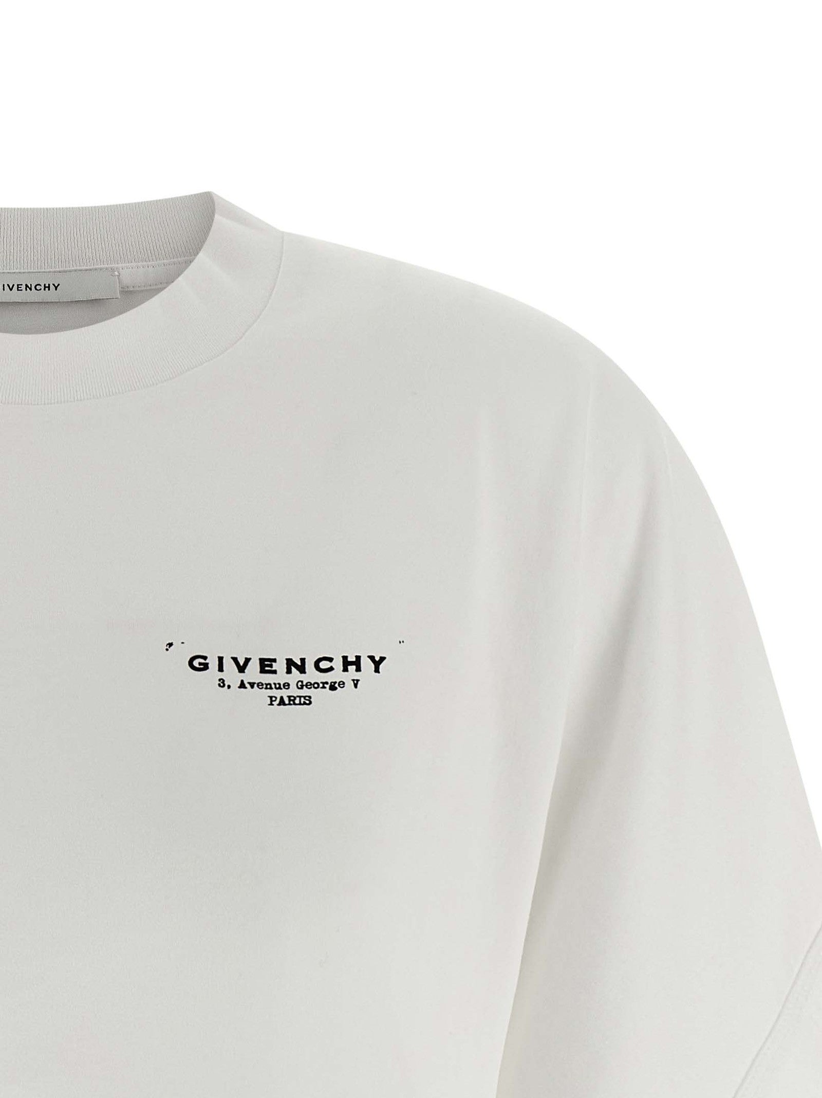 Givenchy Cropped Shirt White