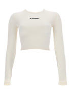 Jil Sander Women's Cropped Top White
