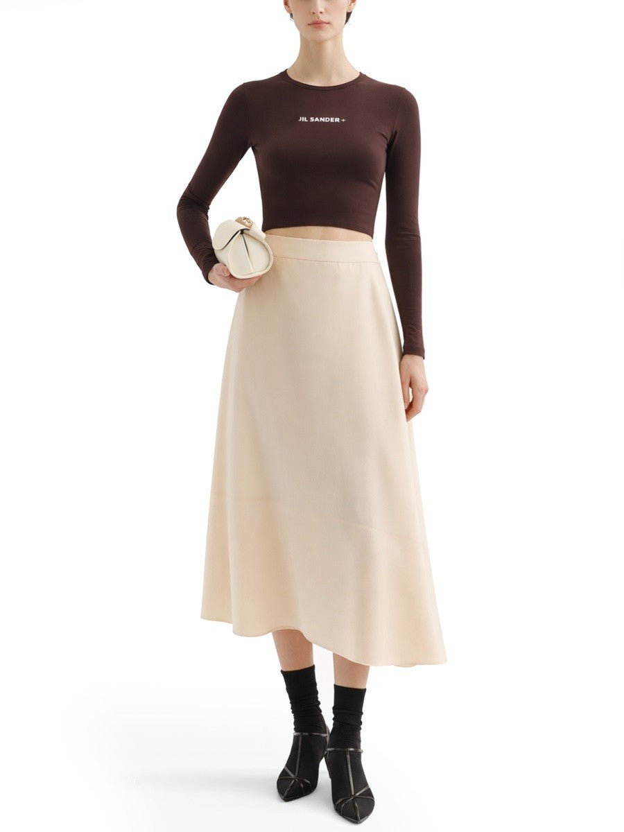 Jil Sander Women's Cropped Top Brown