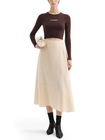 Jil Sander Women's Cropped Top Brown