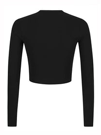 Jil Sander Women's Cropped Top Black