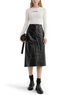 Jil Sander Women's Cropped Top White, view 2
