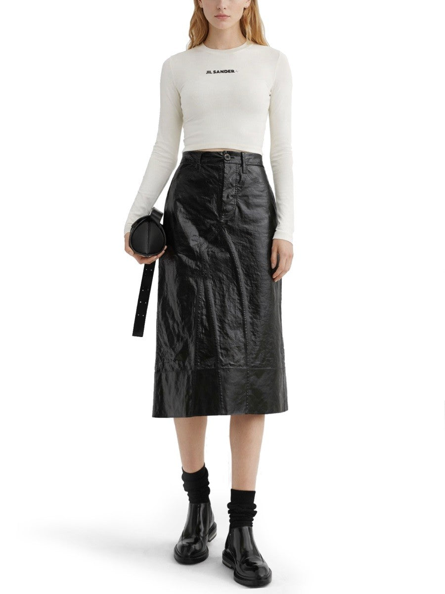 Jil Sander Women's Cropped Top White