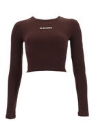 Jil Sander Women's Cropped Top Brown