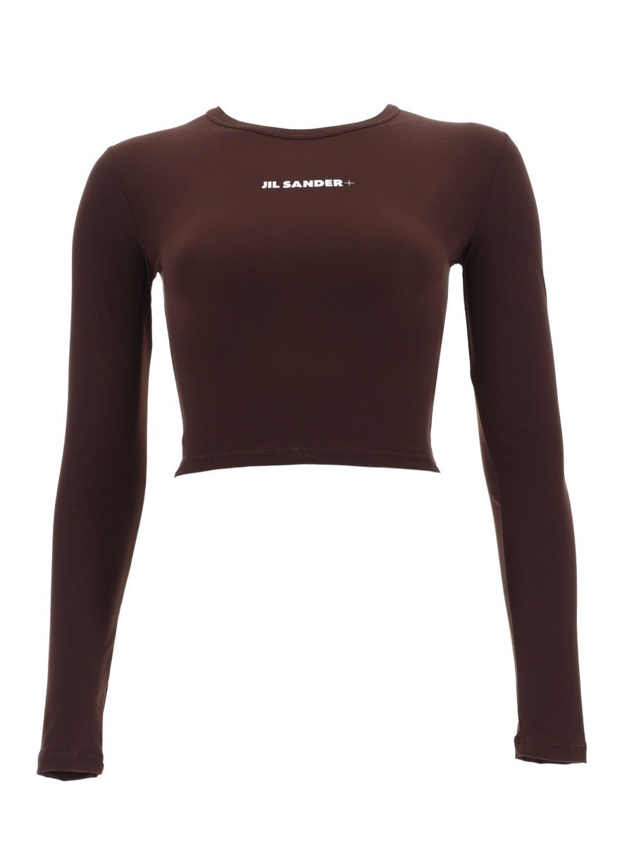 Jil Sander Women's Cropped Top Brown