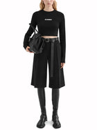 Jil Sander Women's Cropped Top Black, view 2