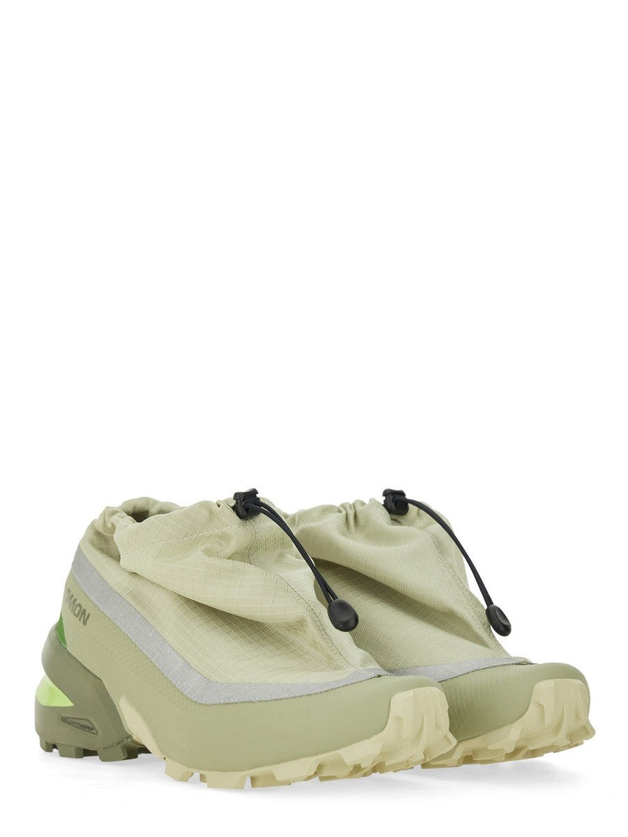 MM6 Maison Margiela Women's Cross Low Sneaker Green, view 2