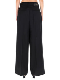 Ganni Women's Cross over Pants Black