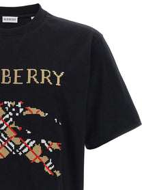 Burberry Cross Stitch Shirt Black