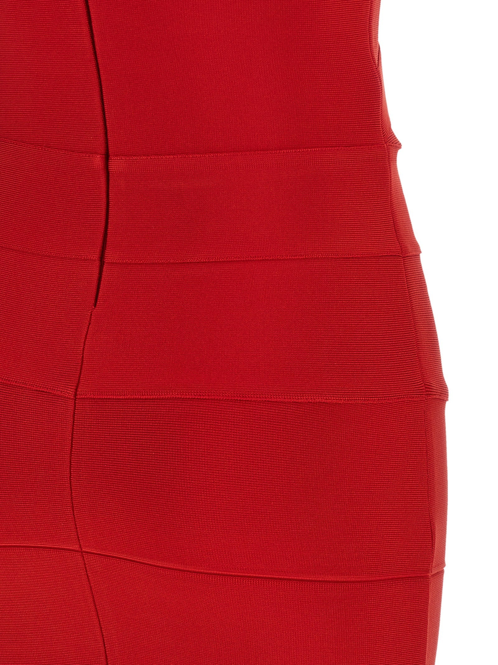 ROTATE Birger Christensen Crossed Band Dress Red