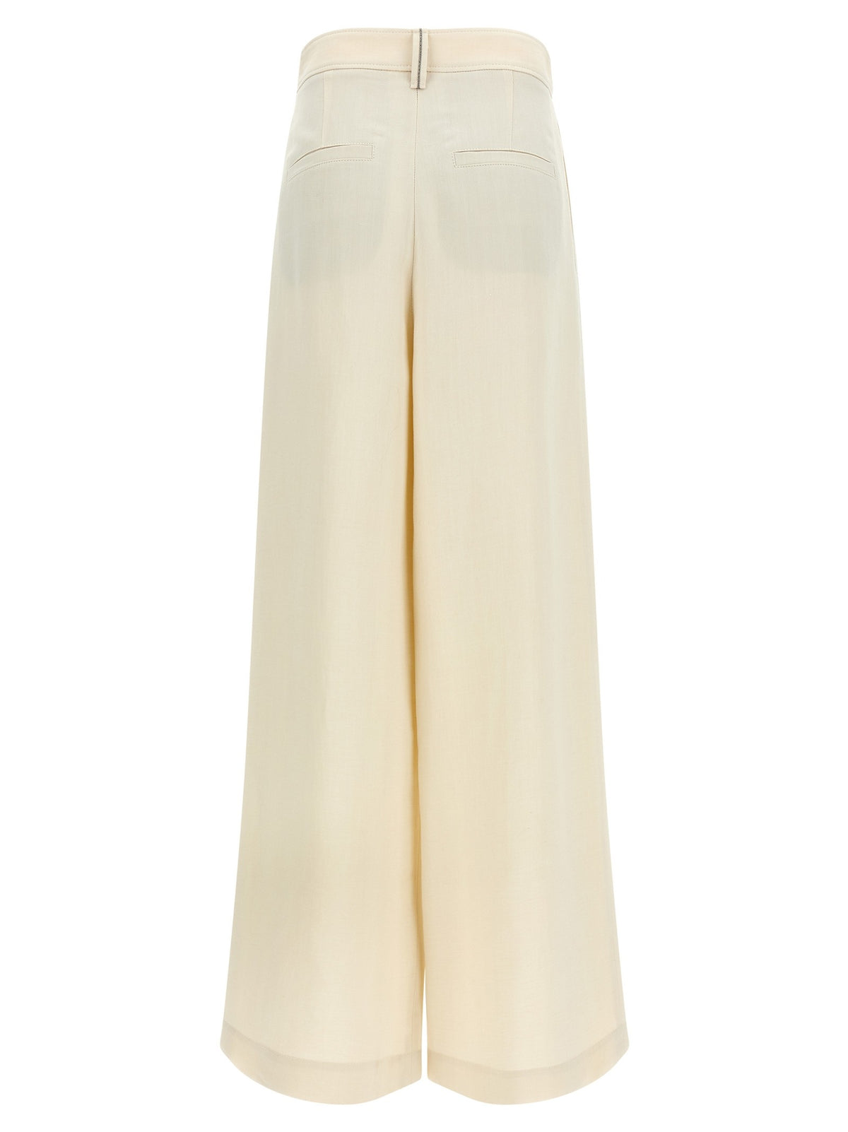 Brunello Cucinelli Crossed Pants White, view 2