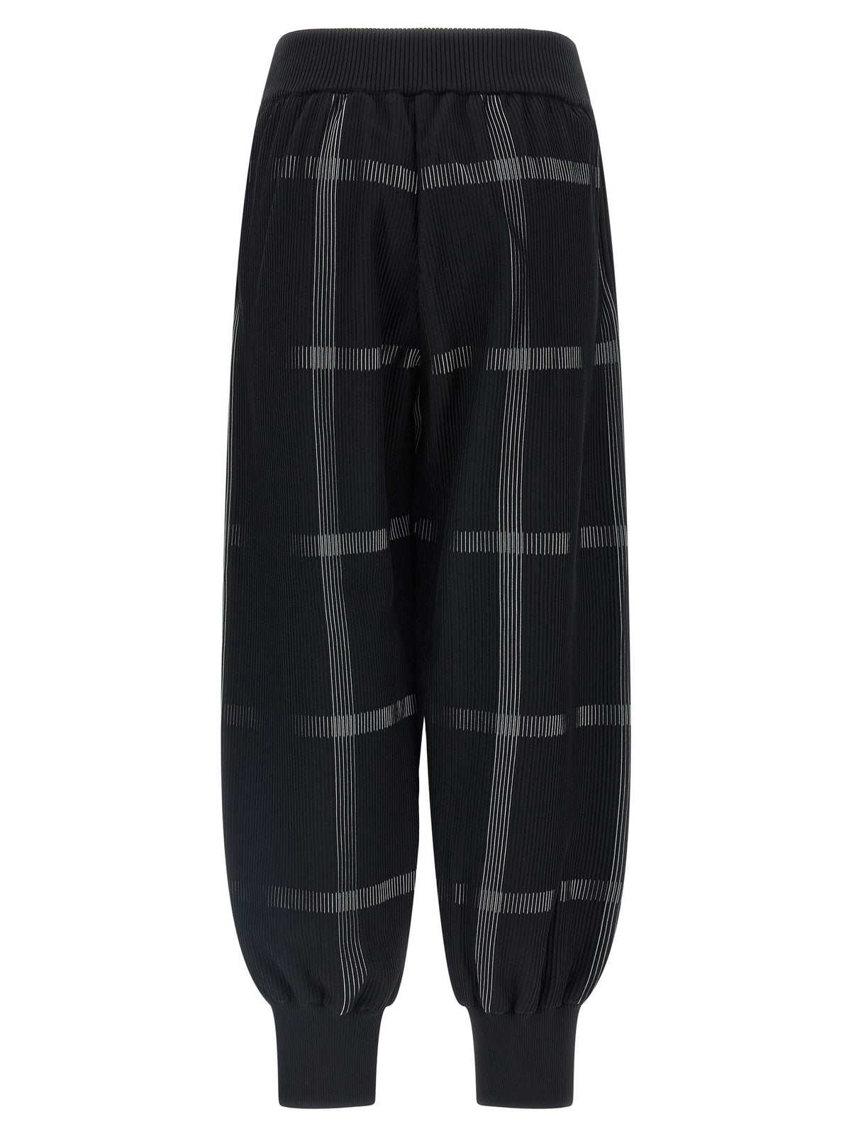 Pleats Please Issey Miyake Crossing Knit Pants Black, view 2