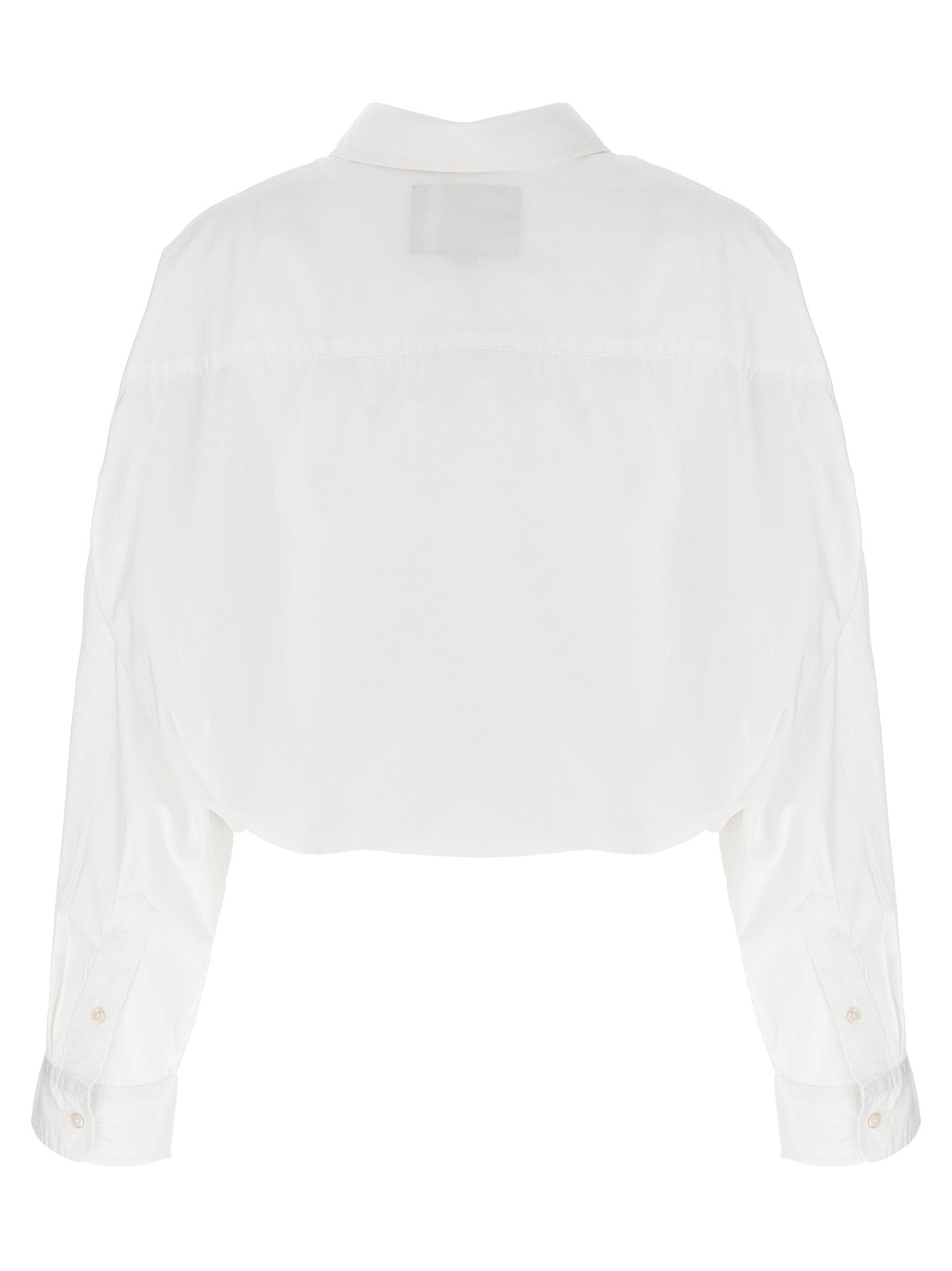 R13 Crossover Bubble Shirt White