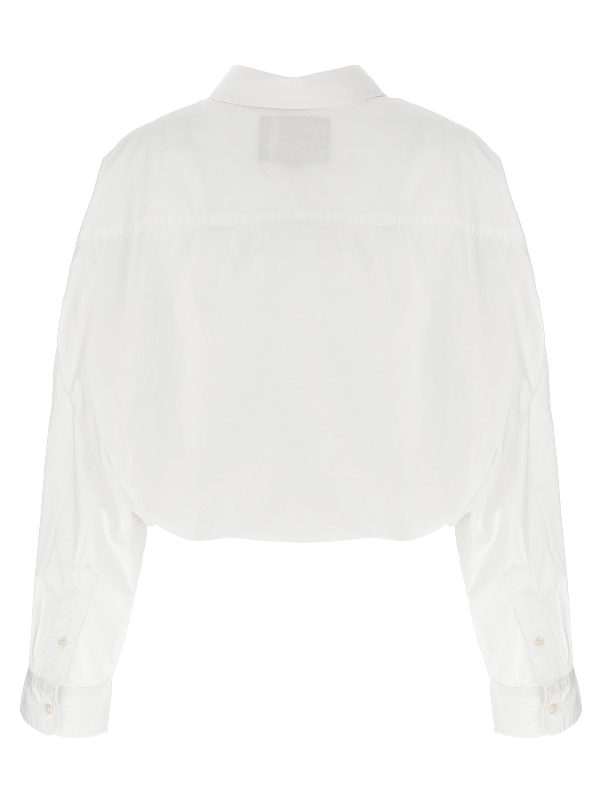 R13 Crossover Bubble Shirt White, view 2