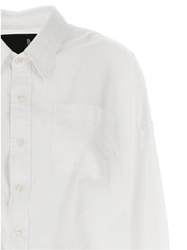 R13 Crossover Bubble Shirt White