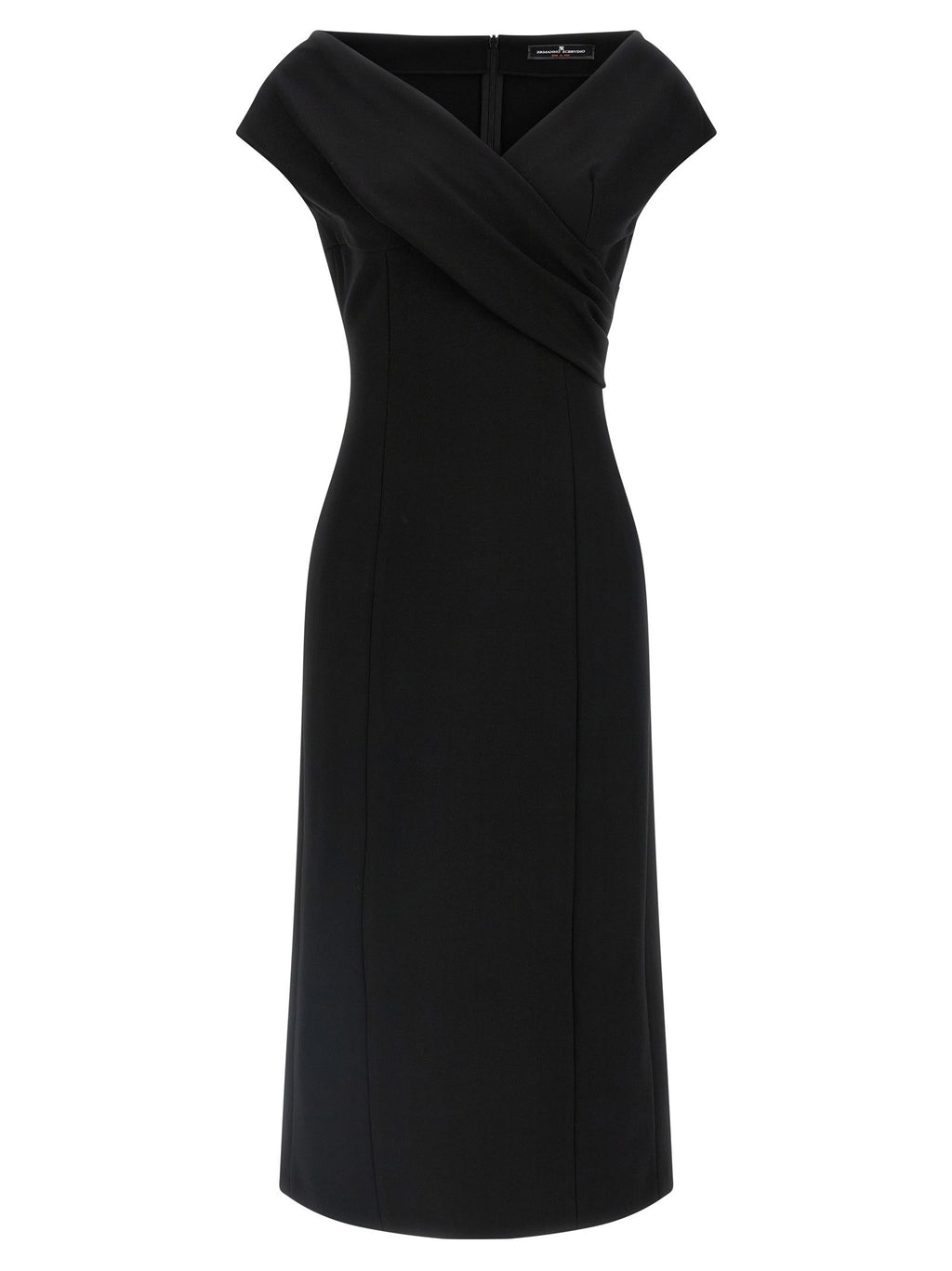 Ermanno Scervino Crossover Dress Black