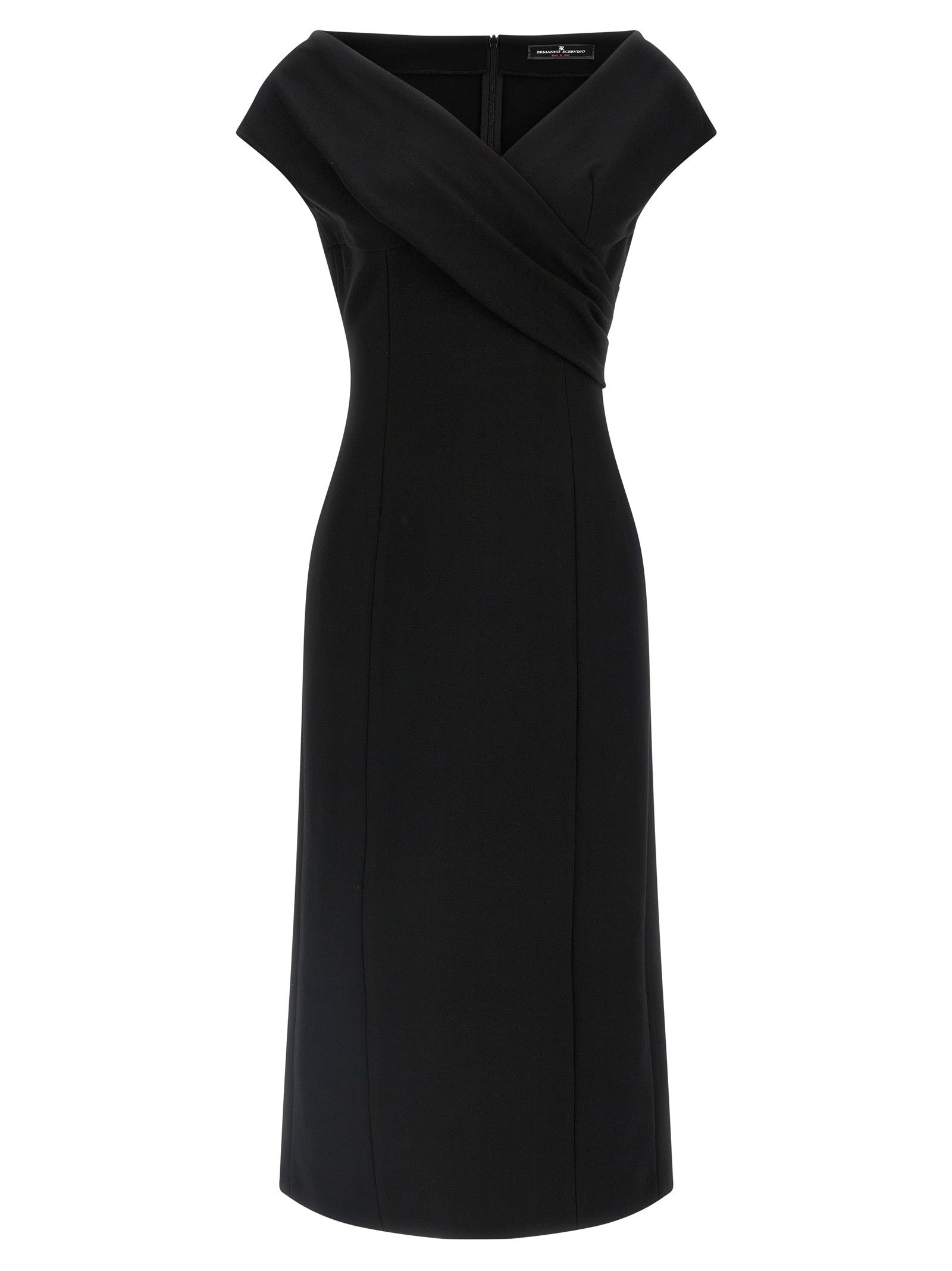 Ermanno Scervino Crossover Dress Black