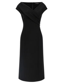 Ermanno Scervino Crossover Dress Black