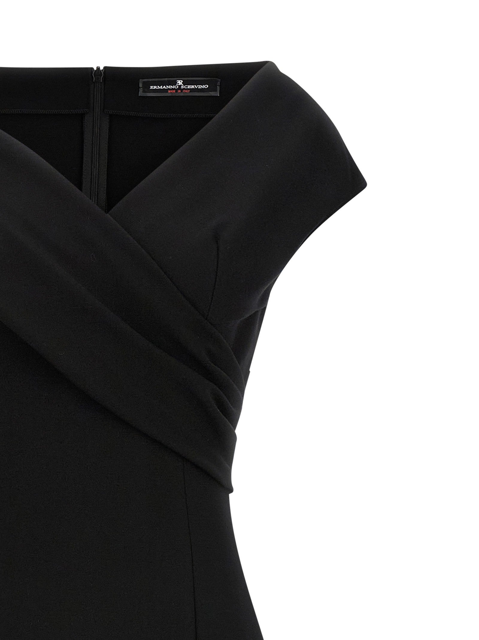 Ermanno Scervino Crossover Dress Black