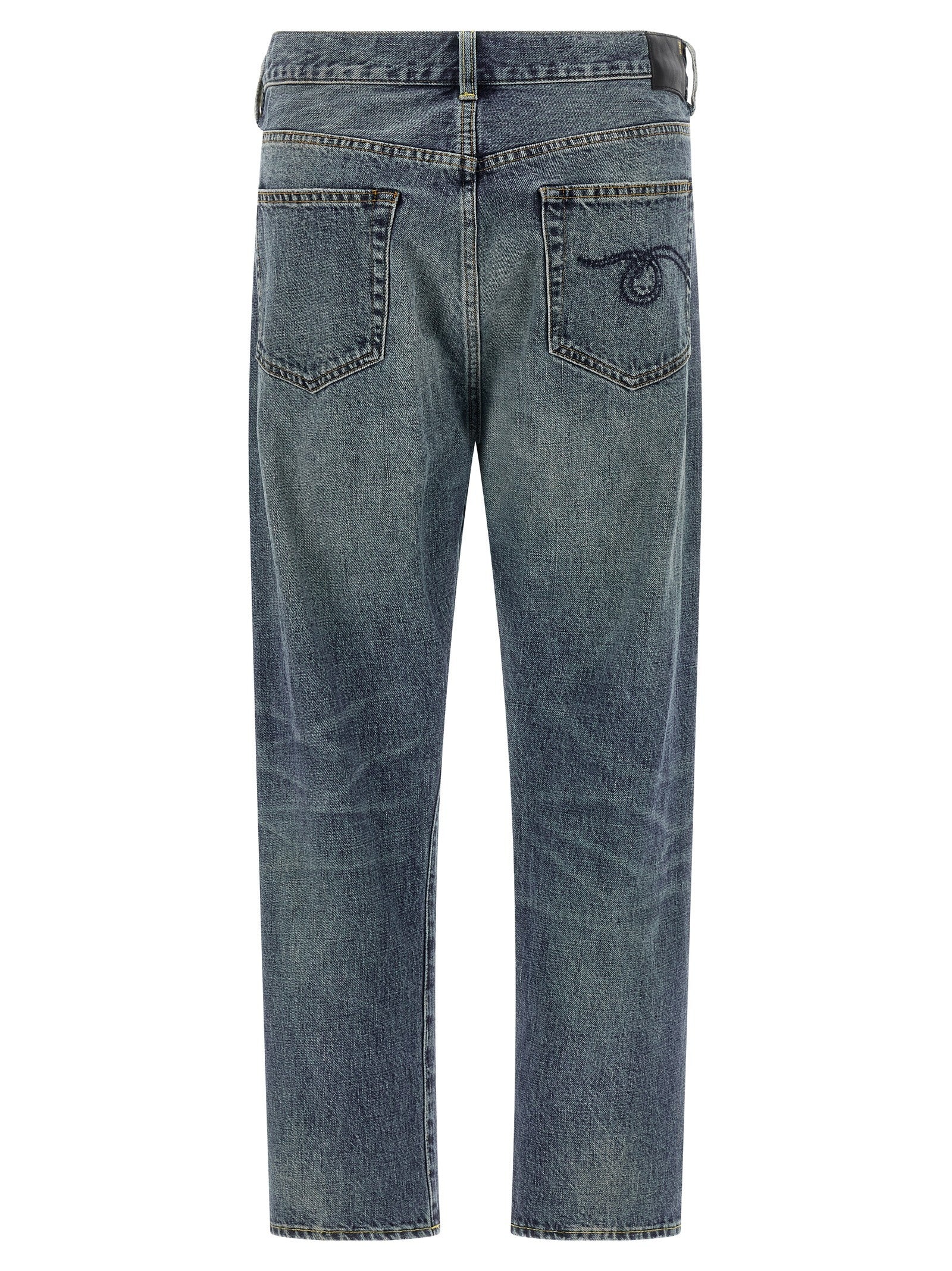 R13 Crossover Jeans Blue
