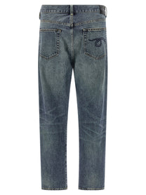 R13 Crossover Jeans Blue