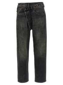 R13 Crossover Jeans Black