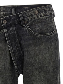 R13 Crossover Jeans Black