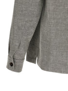 Zegna Crossover Overshirt Beige, view 4