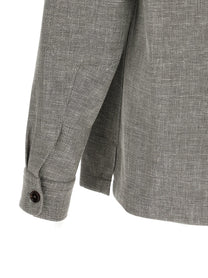 Zegna Crossover Overshirt Beige