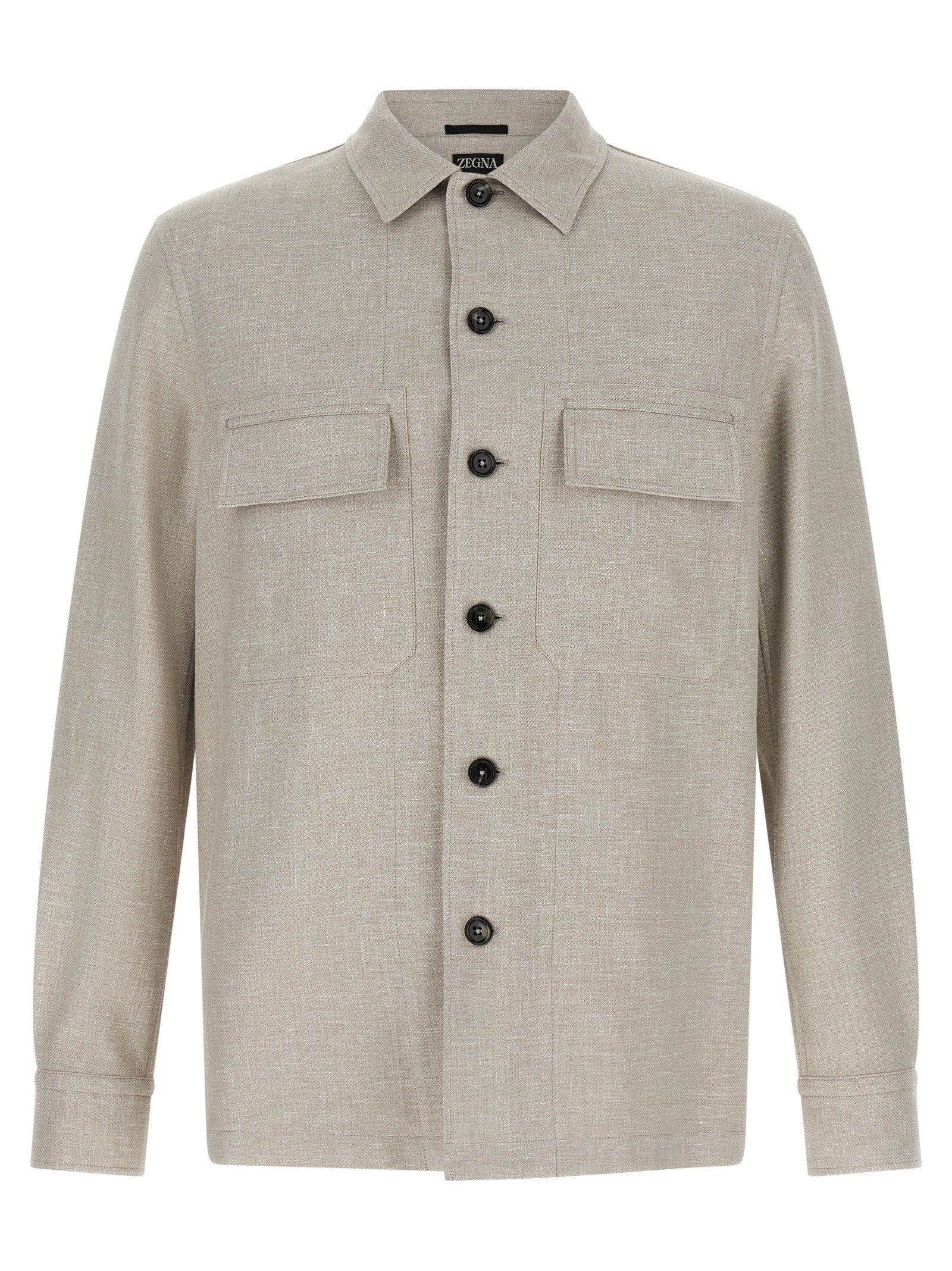 Zegna Crossover Overshirt Grey