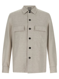 Zegna Crossover Overshirt Grey