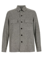 Zegna Crossover Overshirt Beige