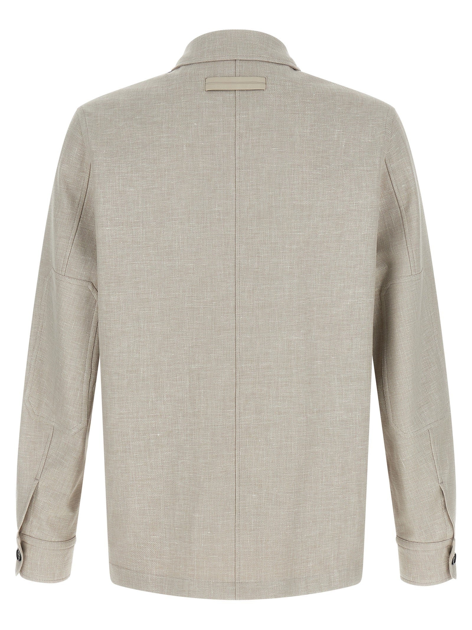 Zegna Crossover Overshirt Grey