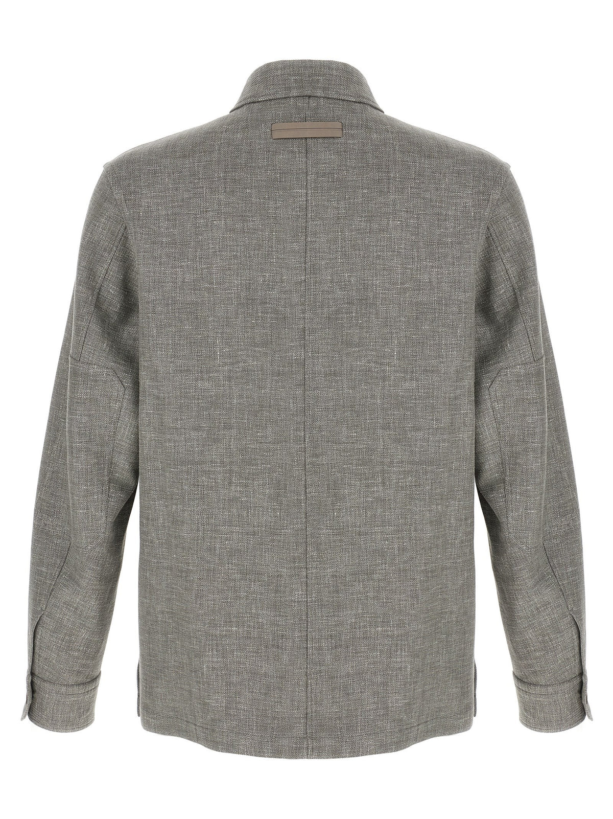 Zegna Crossover Overshirt Beige, view 2