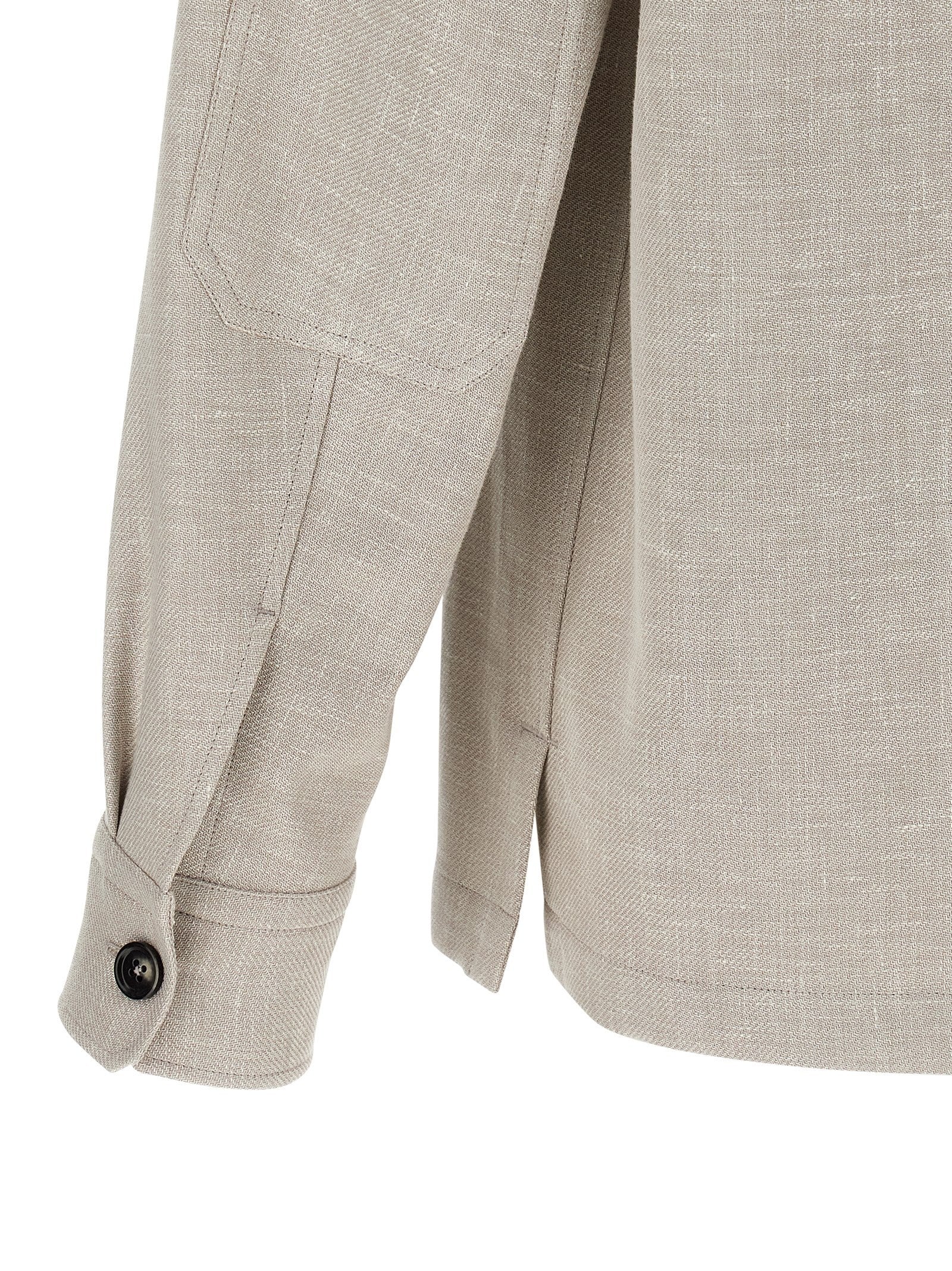 Zegna Crossover Overshirt Grey