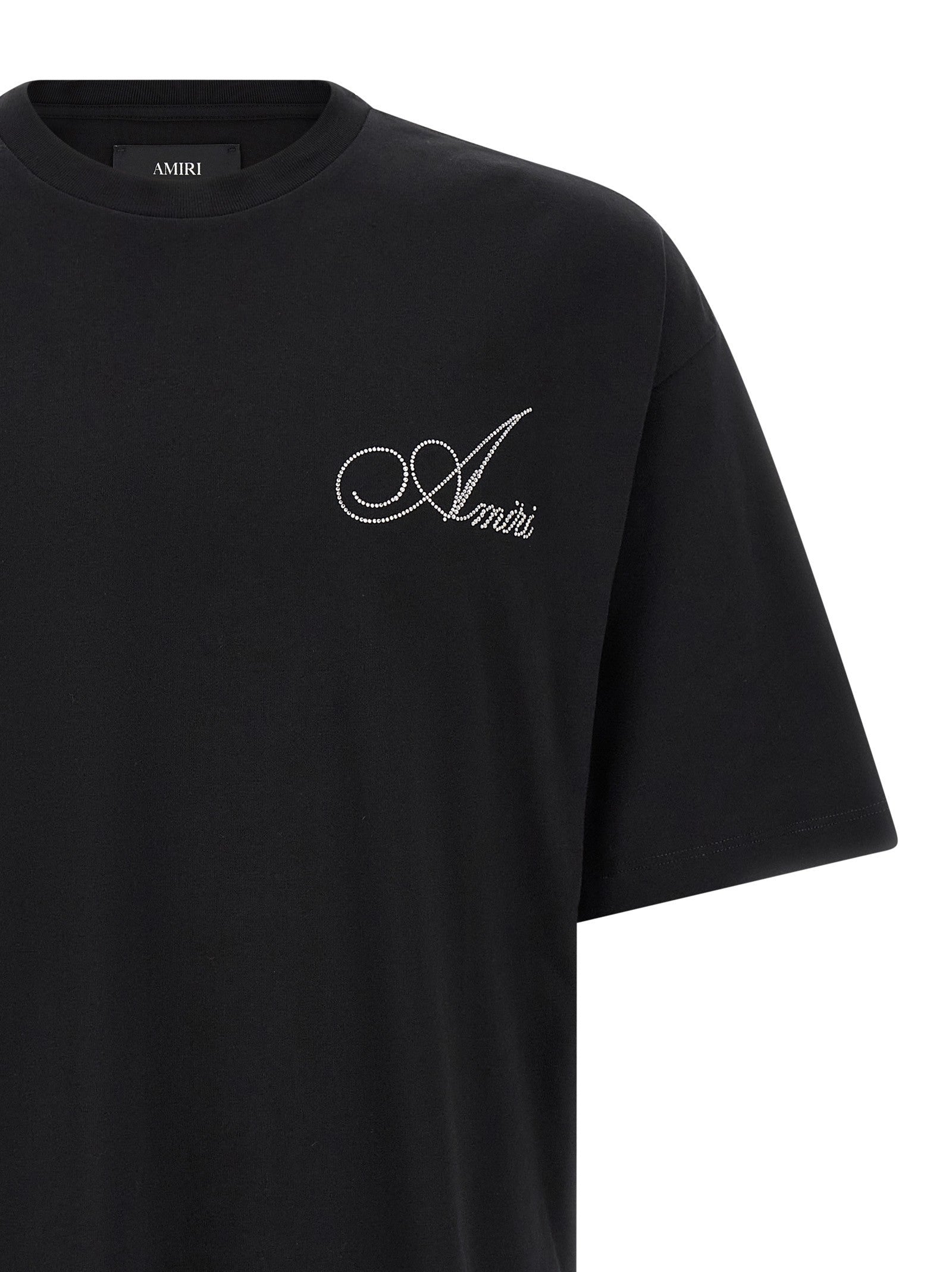 AMIRI Crystal Application Shirt Black