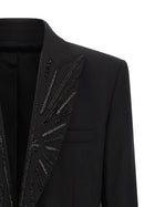 Balmain Crystal Blazer Black, view 3