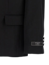 Balmain Crystal Blazer Black