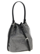 PRADA Crystal Bucket Bag Grey, view 2