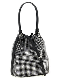 PRADA Crystal Bucket Bag Grey, view 2