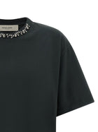 Golden Goose Crystal Crew Neck Shirt Black, view 3
