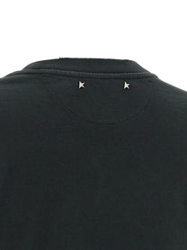 Golden Goose Crystal Crew Neck Shirt Black