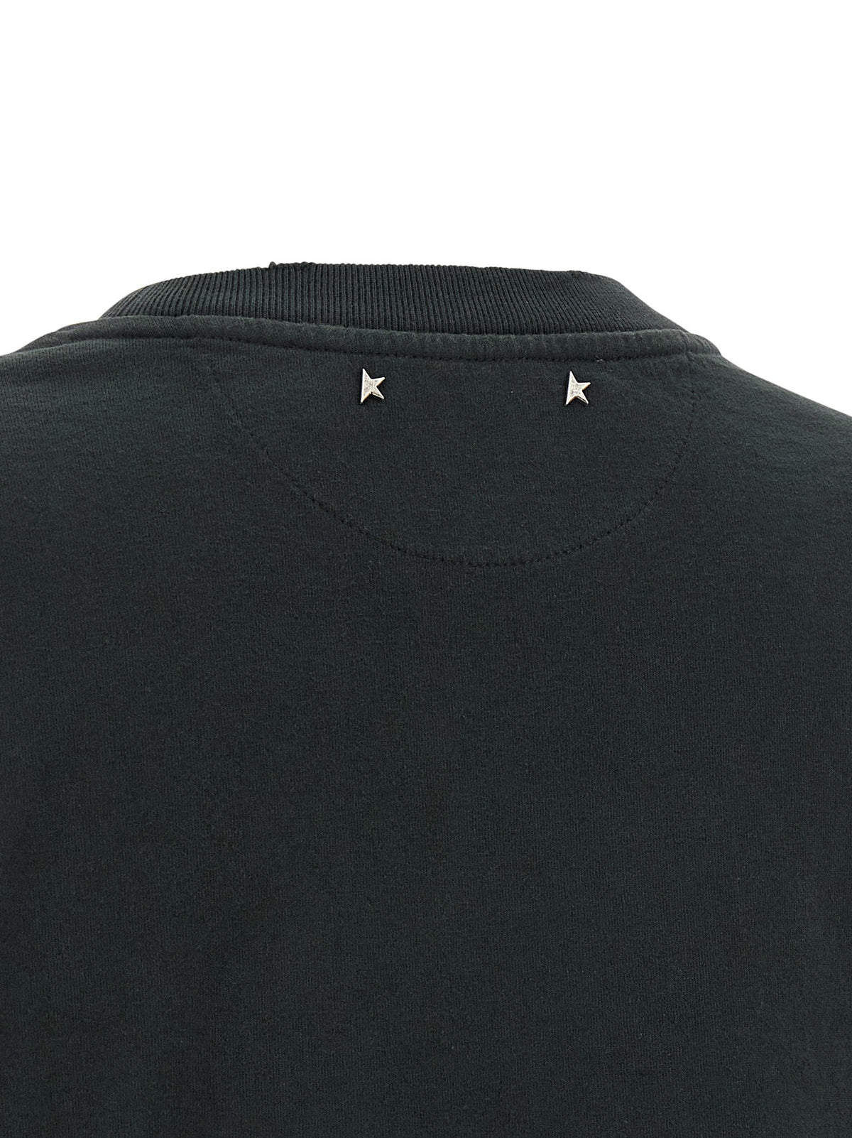 Golden Goose Crystal Crew Neck Shirt Black, view 4